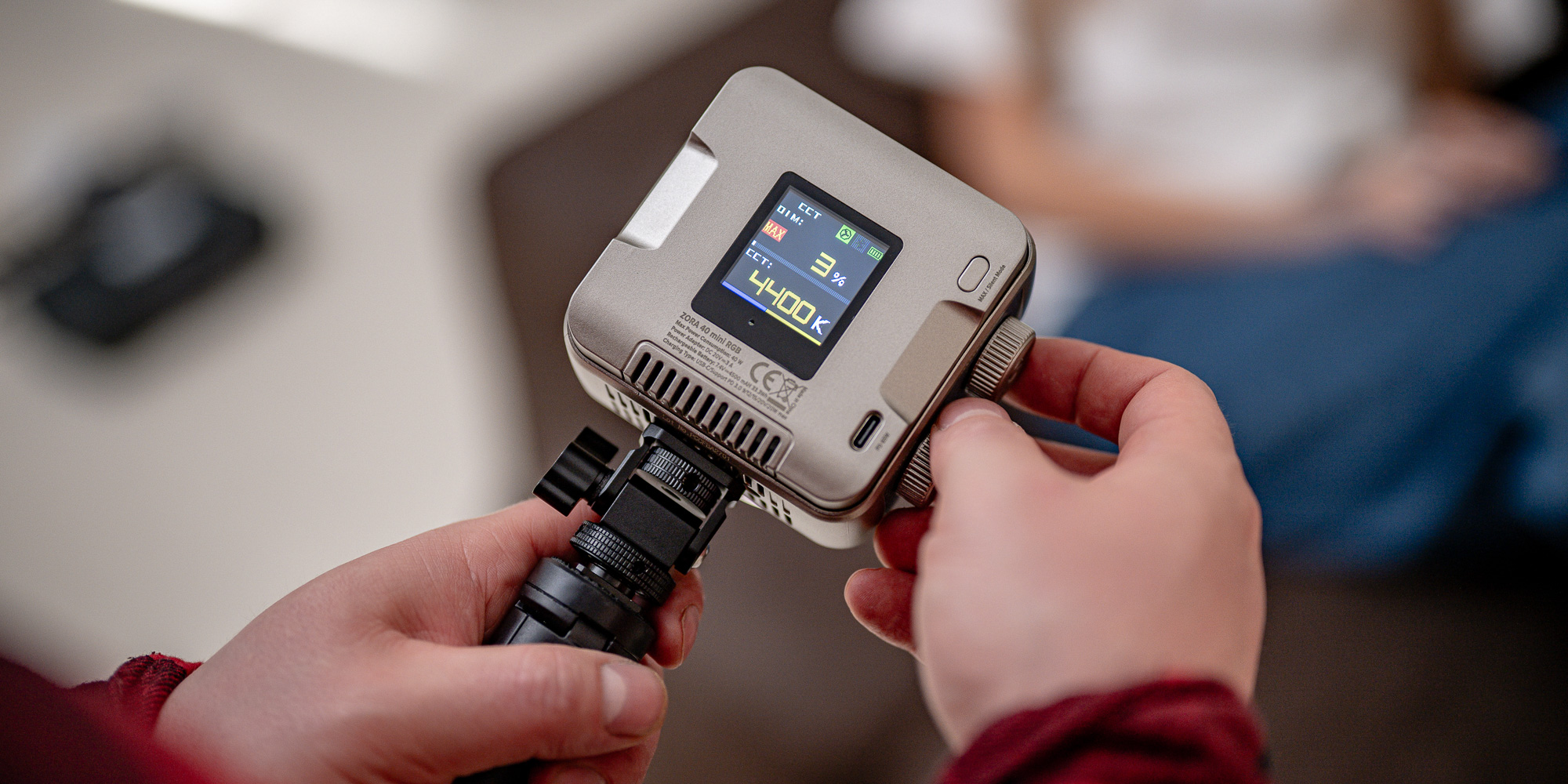 Lampa LED Newell Zora Mini 40 RGB